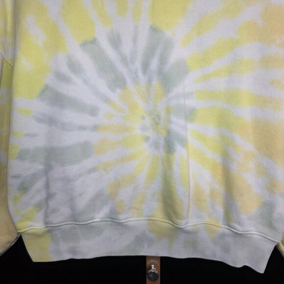 Agolde Tie Dye Balloon Sleeve Crew Neck Sweatshirt XS - Picture 3 of 9
